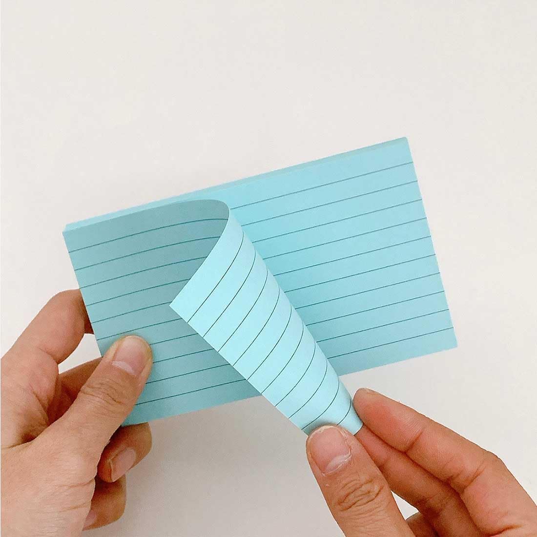 300 PCS Ruled Index Cards with Binder Ring Kraft Paper Notecards Lined Index Cards for Office