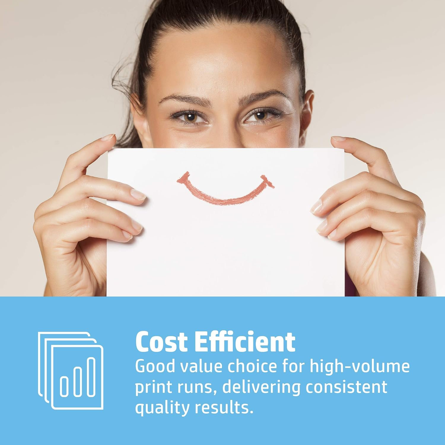 A4 White Paper – 1 Ream (500 Sheets), 80gsm Printer & Copier Paper for Home, Office & School Use