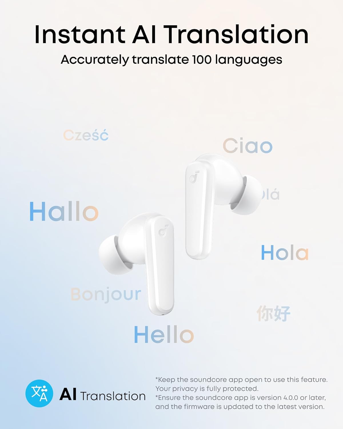 Soundcore Anker P20i TWS Earbuds – 10mm Bass, Bluetooth 5.3, 30H, IPX5, Dual Mics, EQ