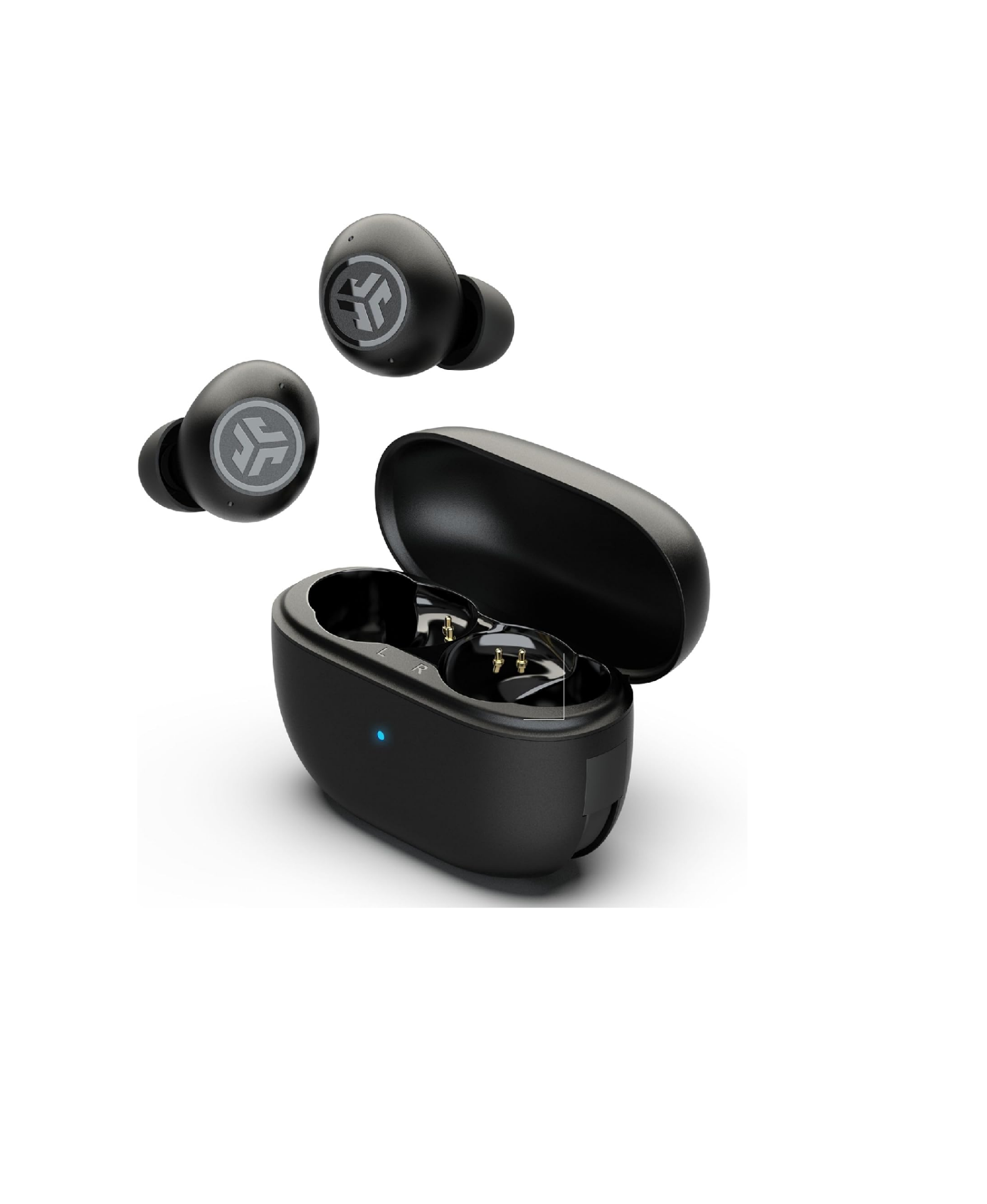 JLab Go Air Pop ANC – Wireless Bluetooth Earbuds, Noise Cancelling, 24H Playtime, IP55 Sweatproof, Black