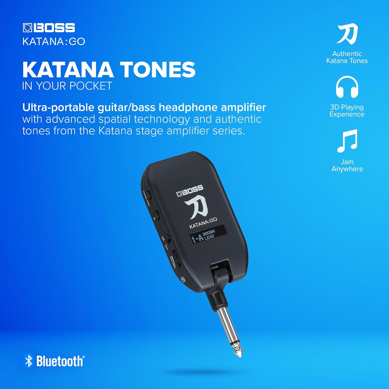 BOSS KATANA Personal Guitar & Bass Headphone Amplifier