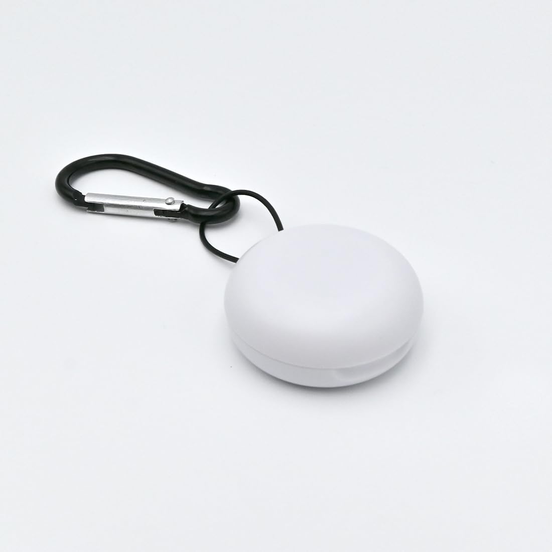 Portable Earplug Case with Keychain Loop Travel Storage Organizer