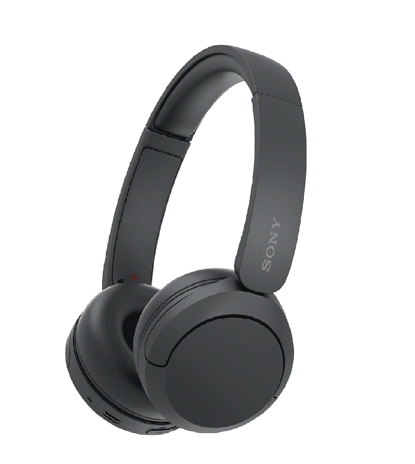 Wireless On-Ear Headphones with 50H Playtime, Custom EQ, Clear Call Quality, Black
