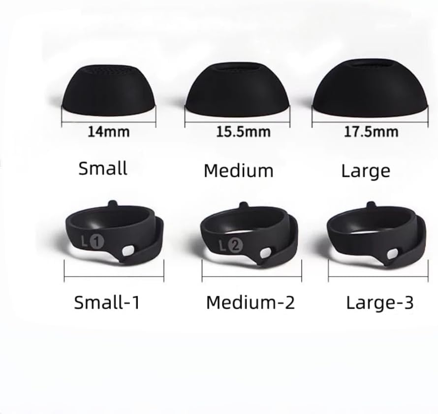 Bose QuietComfort Ultra Earbuds Replacement Ear Tips 6 Pairs