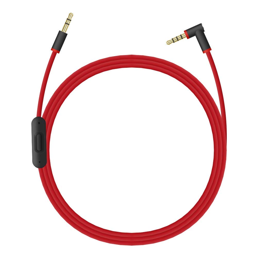 Replacement Audio Cable with Mic for Beats Solo Studio Pro Mixr