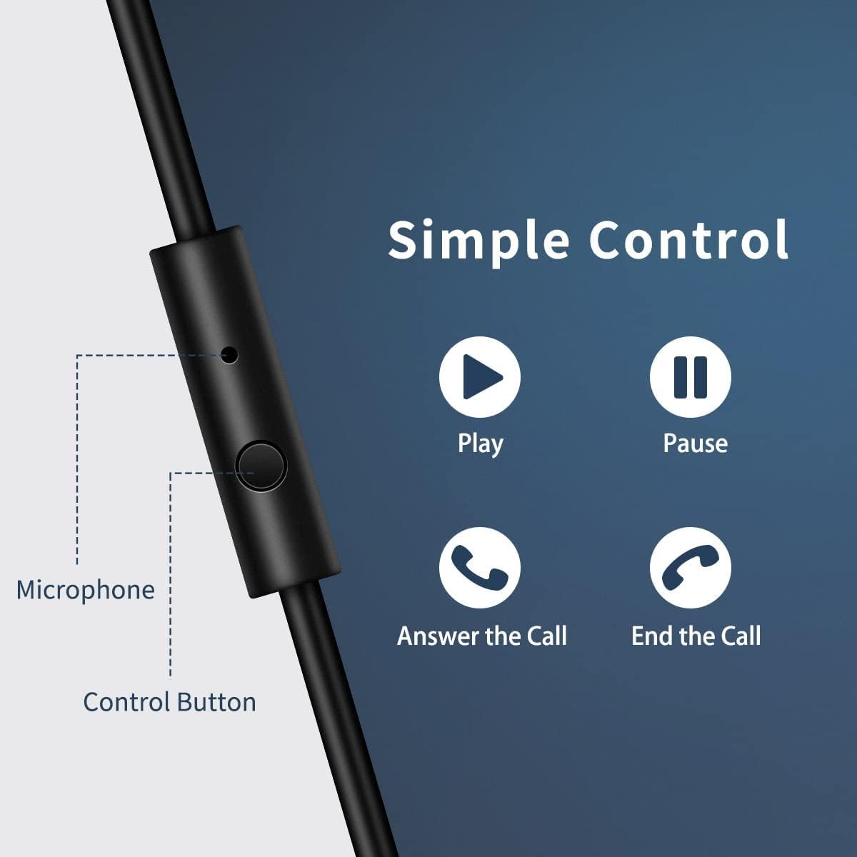 Foldable Studio Monitoring Headphones with HiFi Stereo Audio