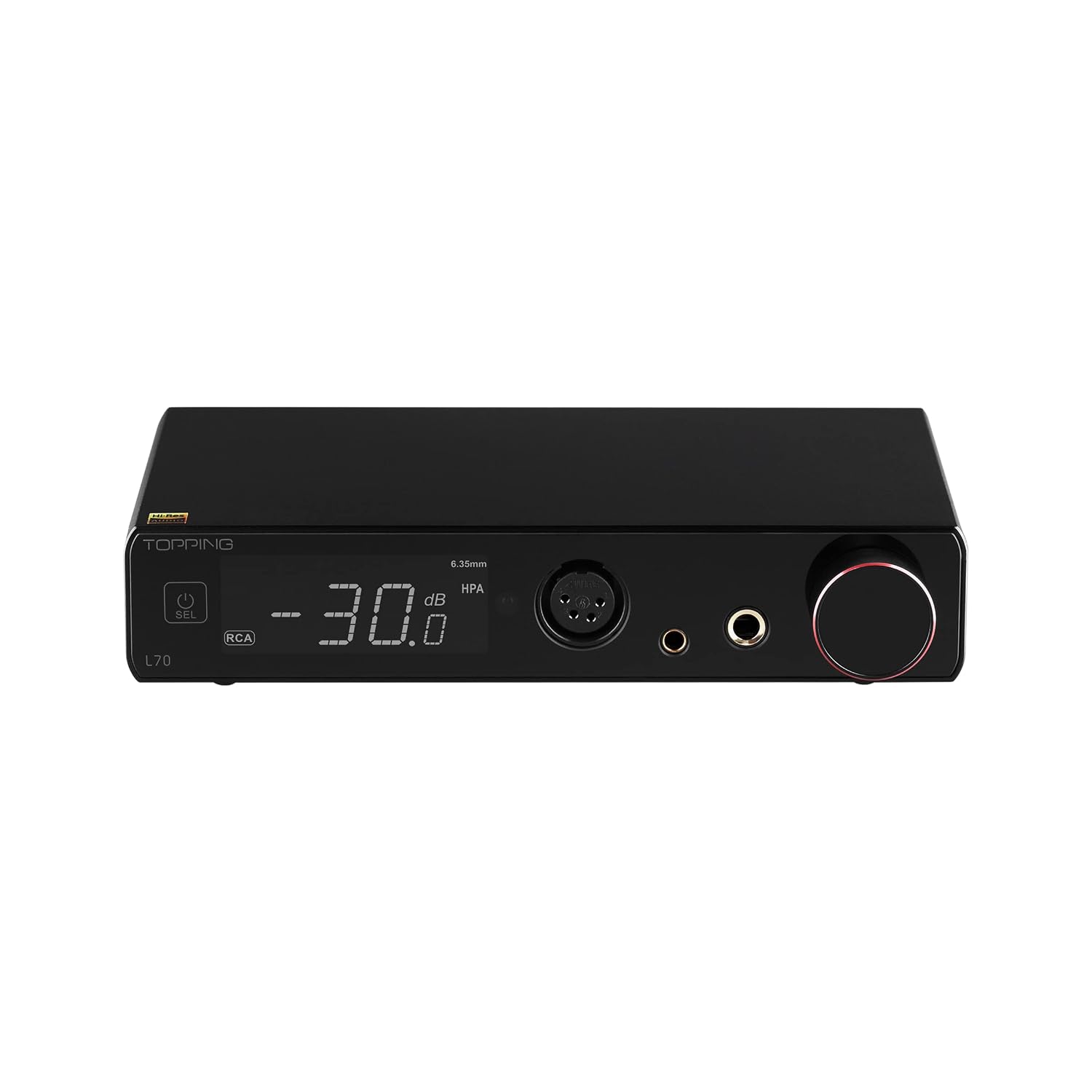TOPPING L70 Balanced Headphone Amplifier, NFCA, XLR/4.4/6.35mm, Preamp