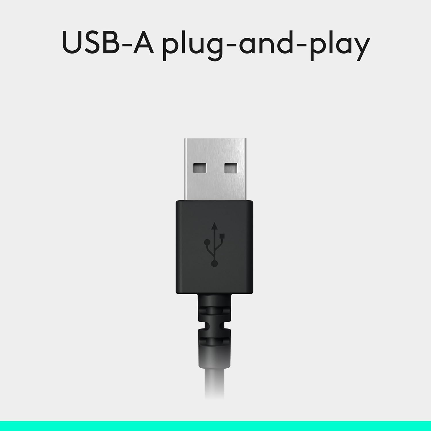 Logitech H390 USB Headset, Stereo Sound, Noise Cancelling