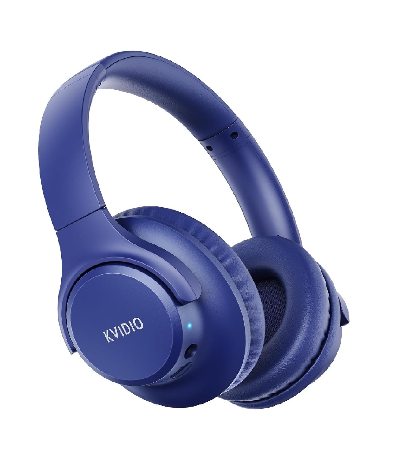 Wireless Over-Ear Bluetooth Headphones, 65H Battery, Deep Bass, HiFi Sound, Mic, Black