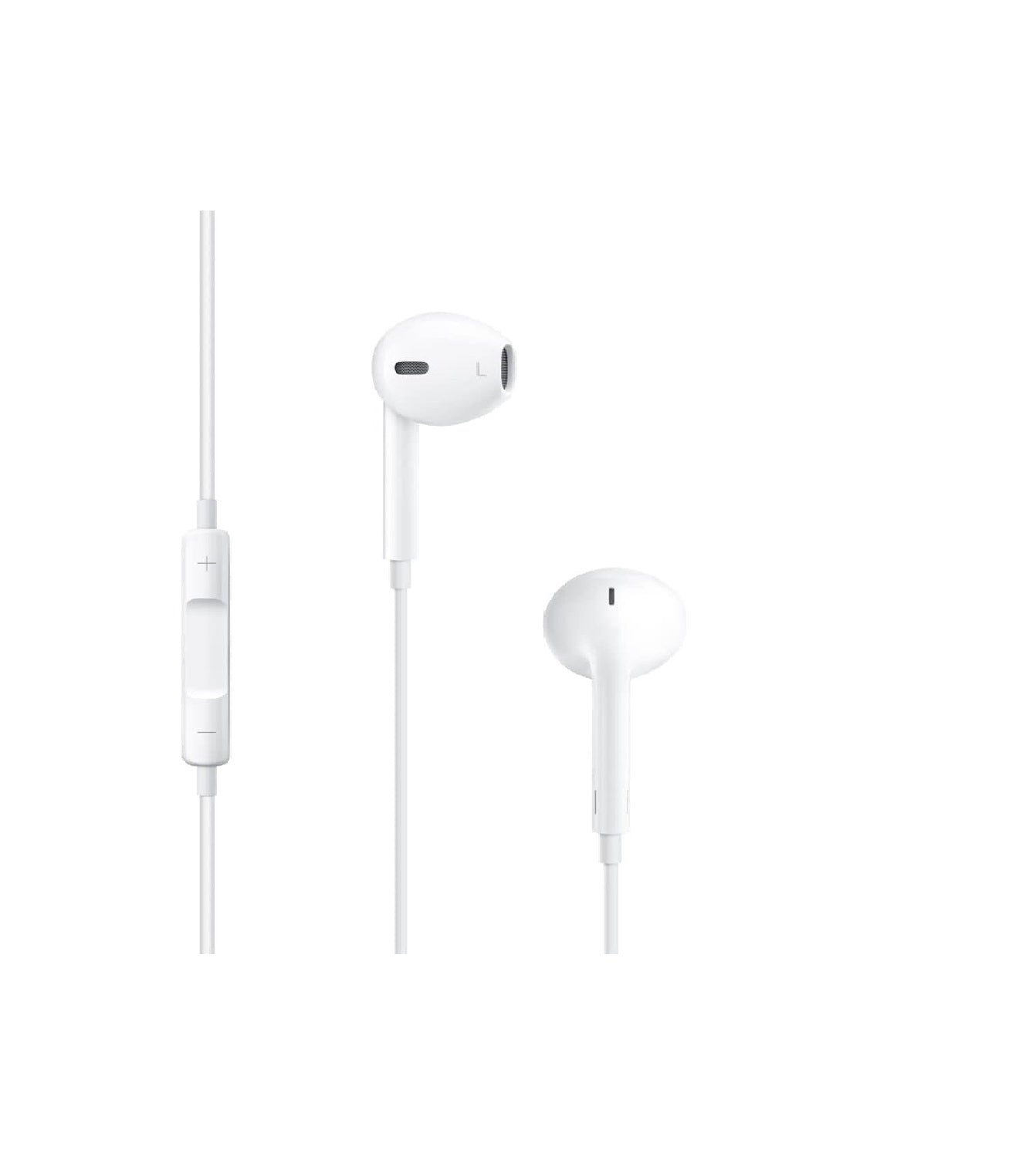 Wired EarPods with 3.5mm Headphone Plug (2024), Clear Sound, Built-In Remote, White