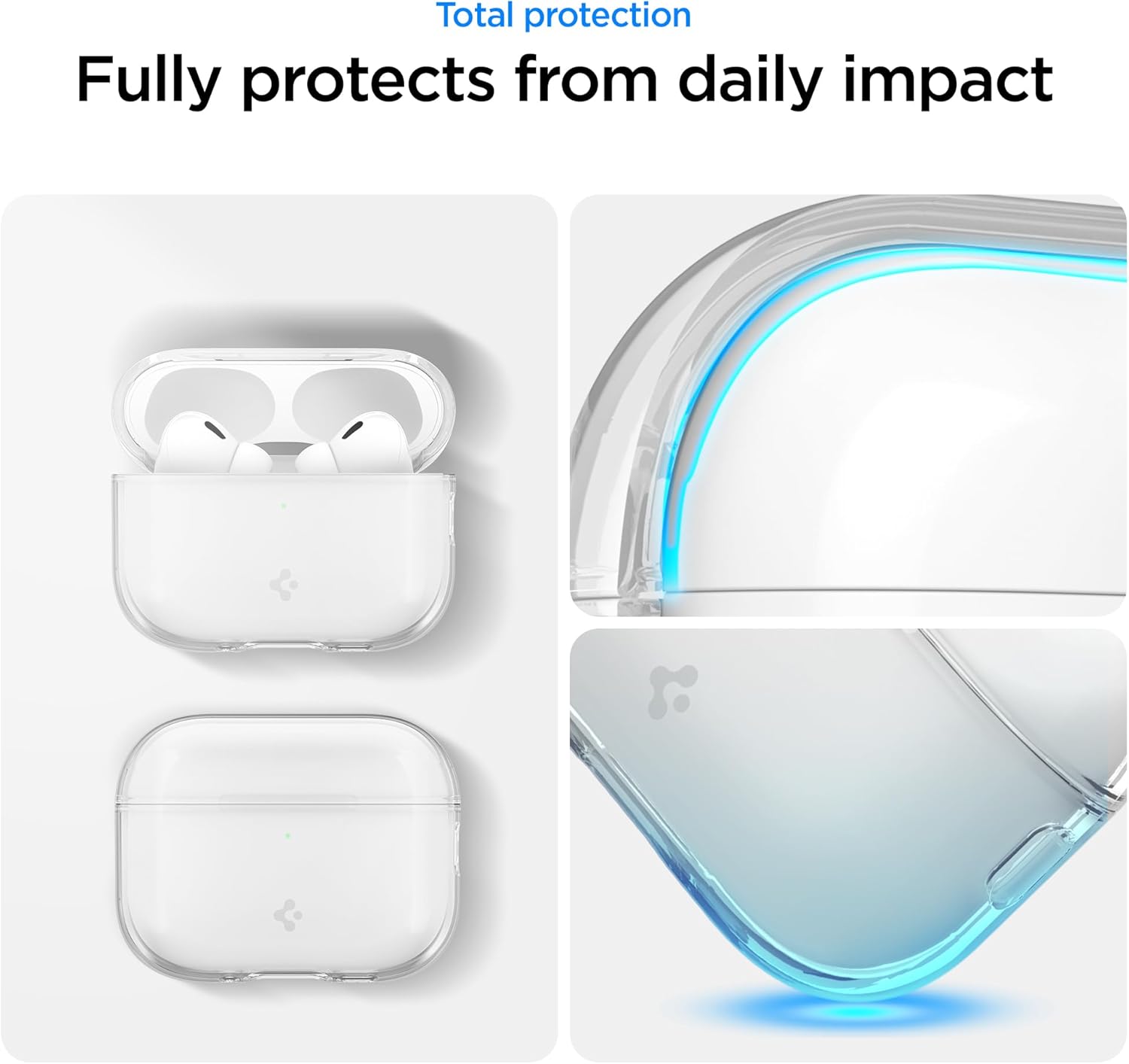 Spigen Crystal Clear Liquid Case Compatible with AirPods Pro 3 2025