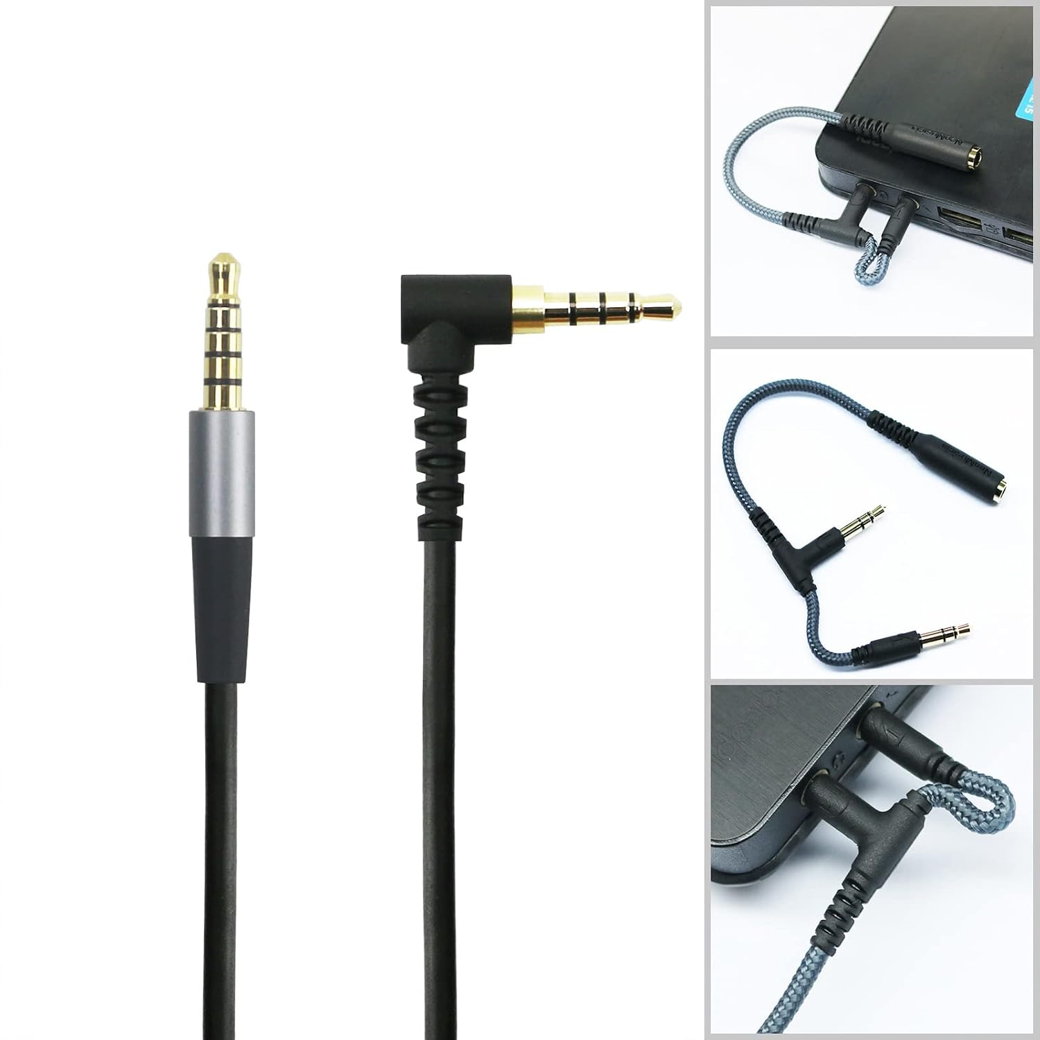3.5mm 5-Pole Replacement Cable for SteelSeries Arctis Nova Headsets