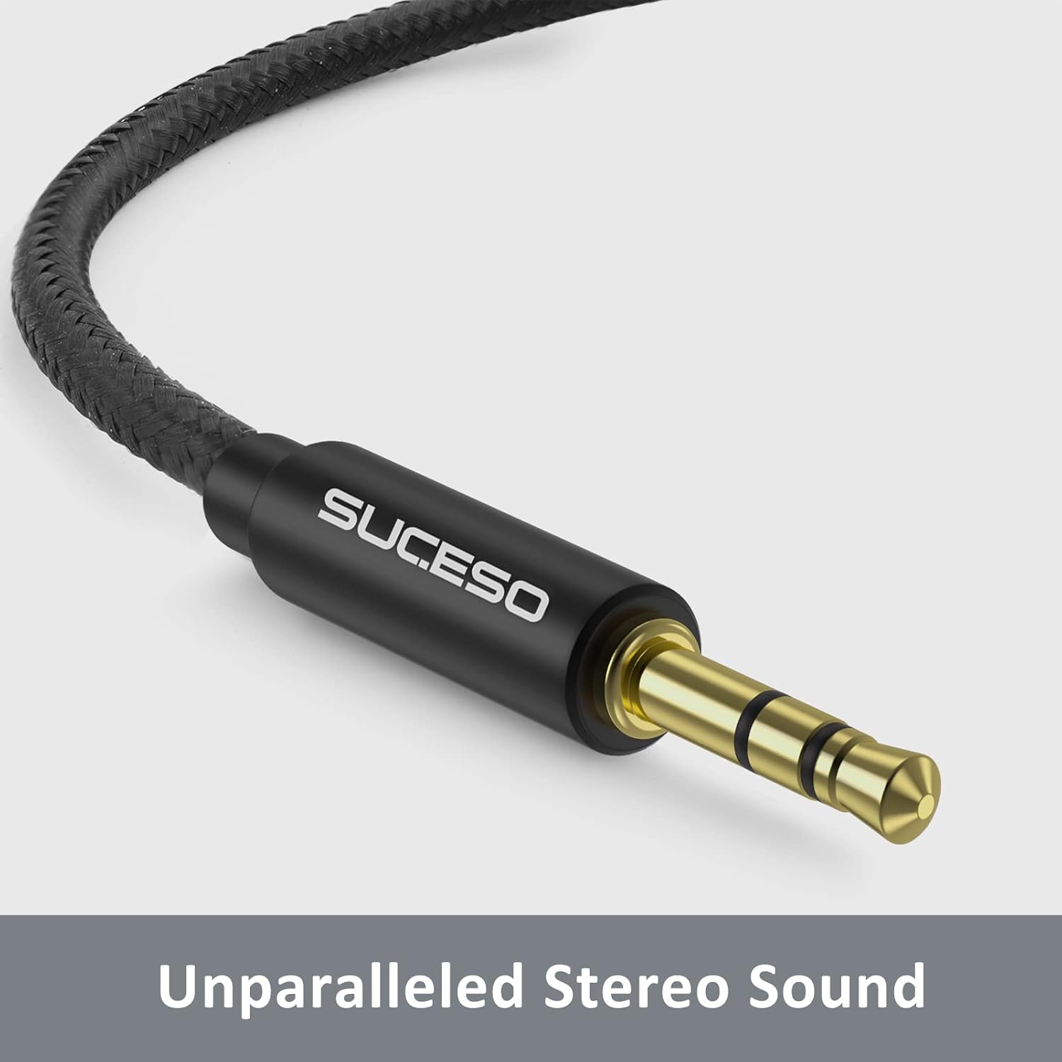 Premium 3.5mm Headphone Splitter Adapter, Dual Audio Jack Y Cable