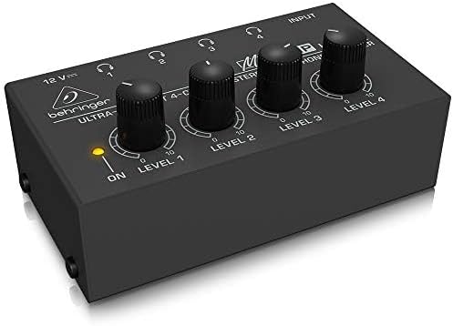 Behringer MICROAMP HA400 4-Channel Stereo Headphone Amplifier