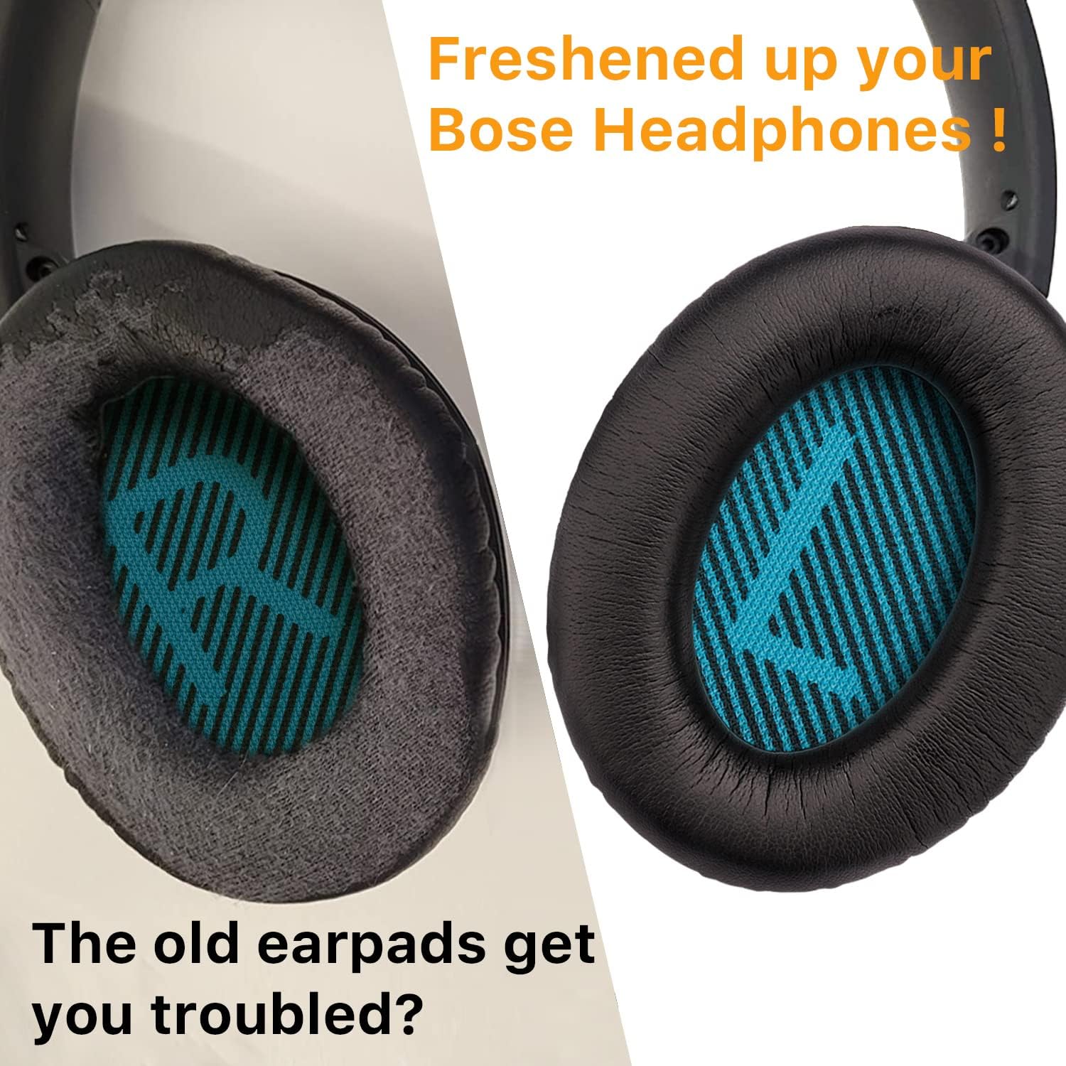 Bose QC35/QC25/QC15 Replacement Earpads for AE2 Headphones Cushions