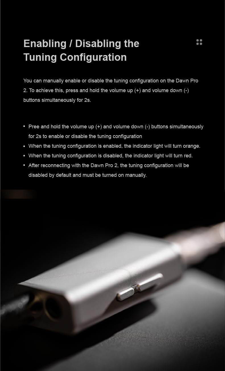MOONDROP DAWN PRO 2 Portable USB DAC AMP Headphone Amplifier