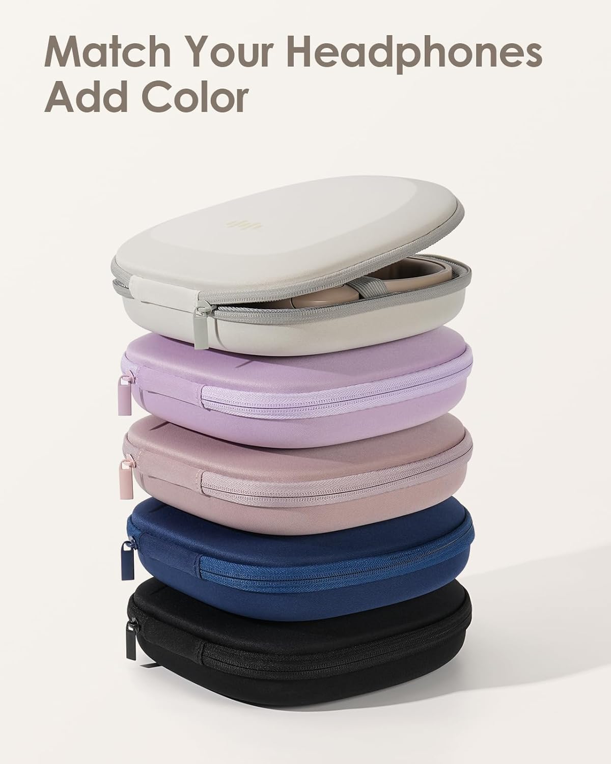 Slim Hard Shell Headphone Case for Sony JBL Bose & Wireless Headphones