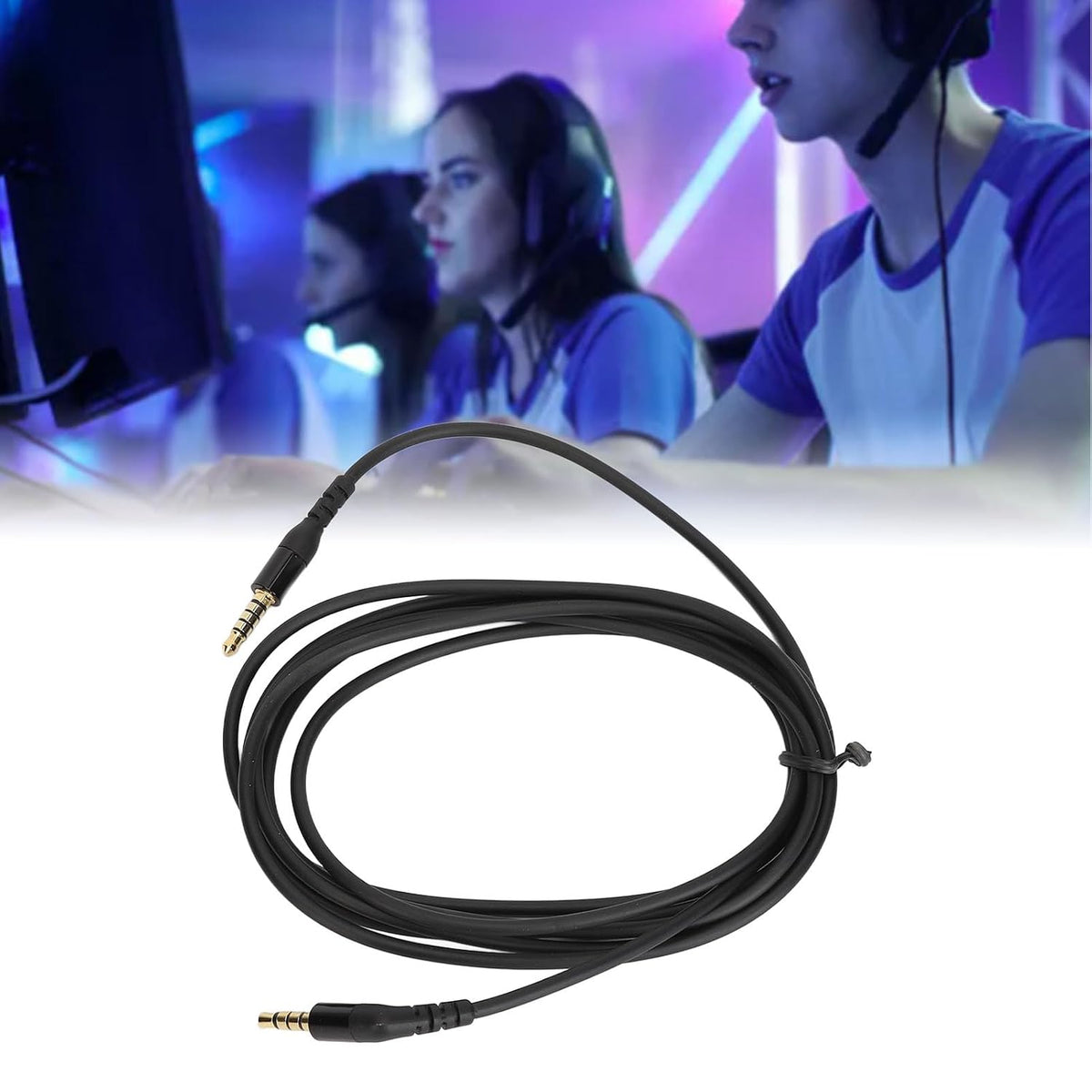 Replacement Audio Cable for SteelSeries Arctis Nova 7 Nova Pro 2m