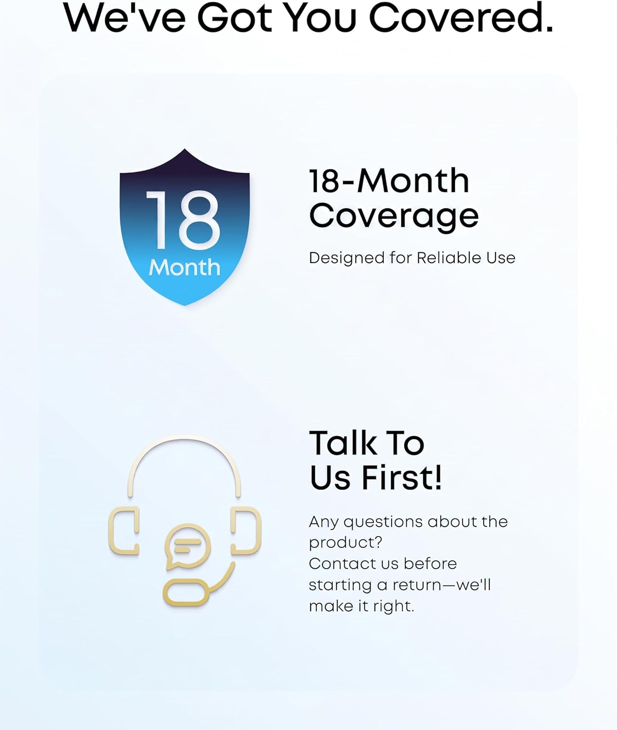 soundcore V20i Open-Ear Earbuds | Adjustable Hooks, IP55, 36H Playtime