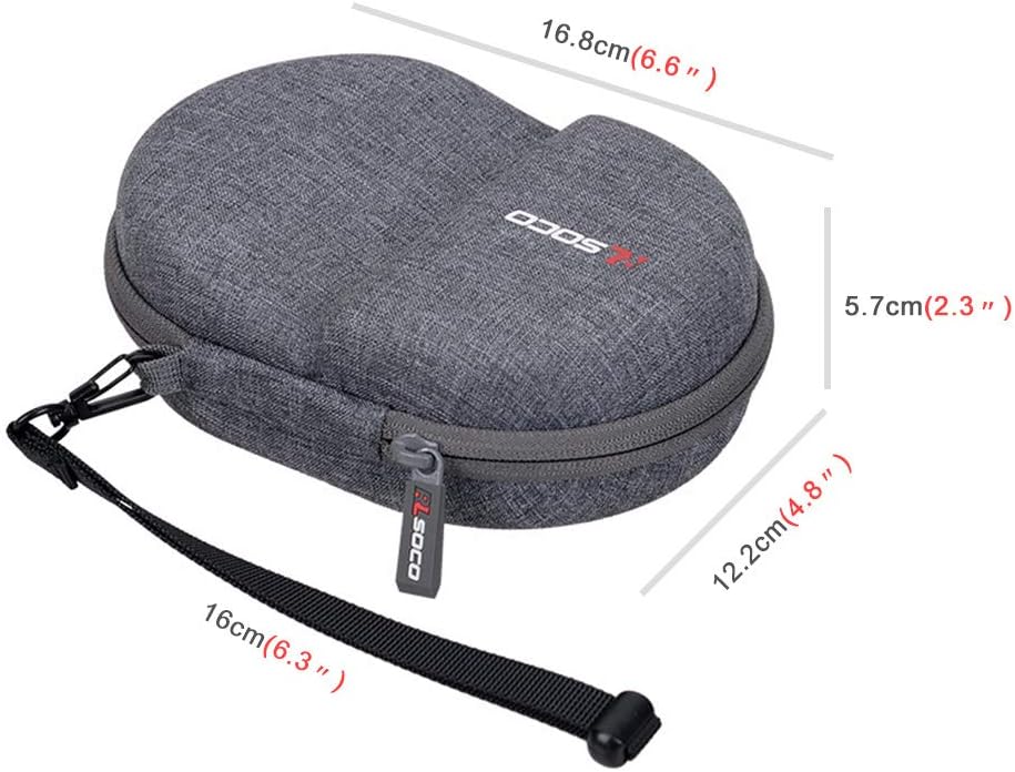 RLSOCO Case for SHOKZ OpenRun/OpenMove Bone Headphones Travel