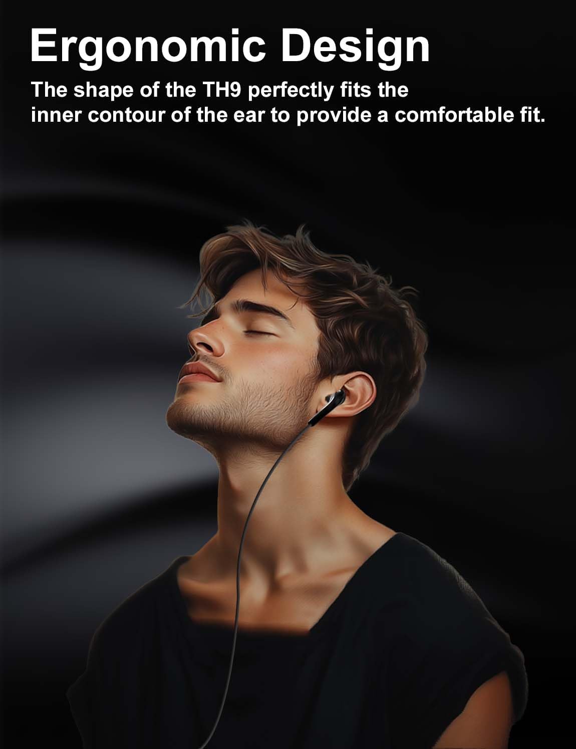 USB-C Wired Earbuds for iPhone 17/16/15 Pro Max, Type-C Headphones