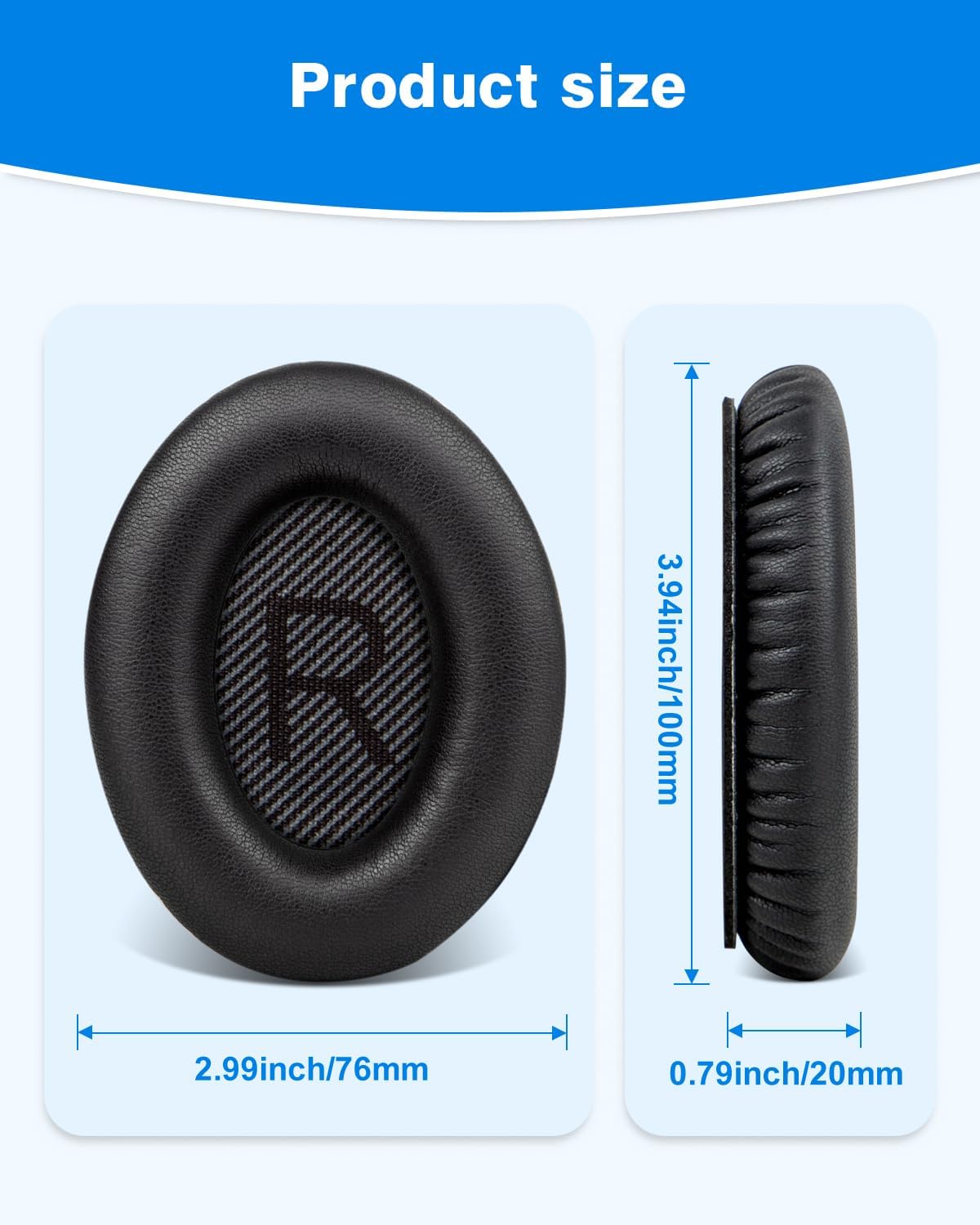 Link Dream Earpads for Bose QC35 II/QC35 QC25 QC15 Headphones