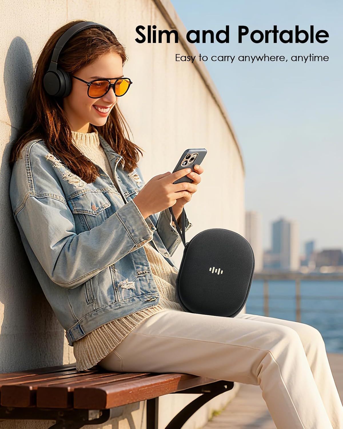 Premium Hard Shell Headset Case for JBL, Bose & Wireless Headphones