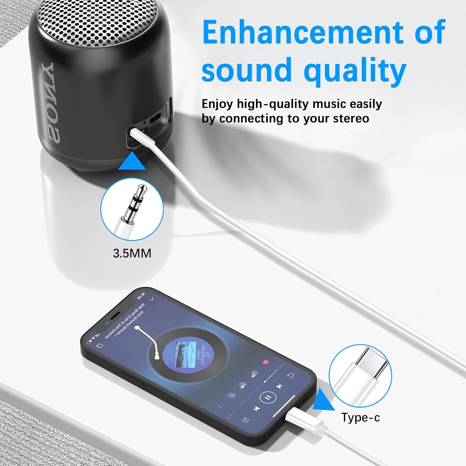 Avigers USB-C to 3.5mm AUX Audio Cable for iPhone 16/15 & Samsung – Hi-Fi Sound