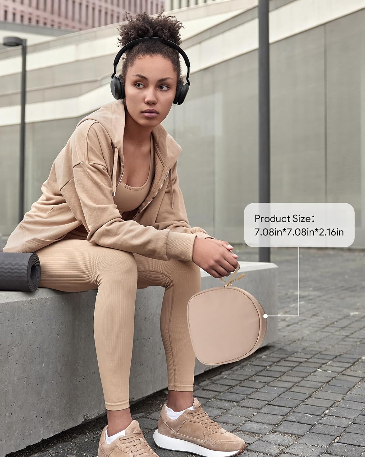 Headphone Carrying Case for JBL Tune & Sony WH-CH Series, Soft