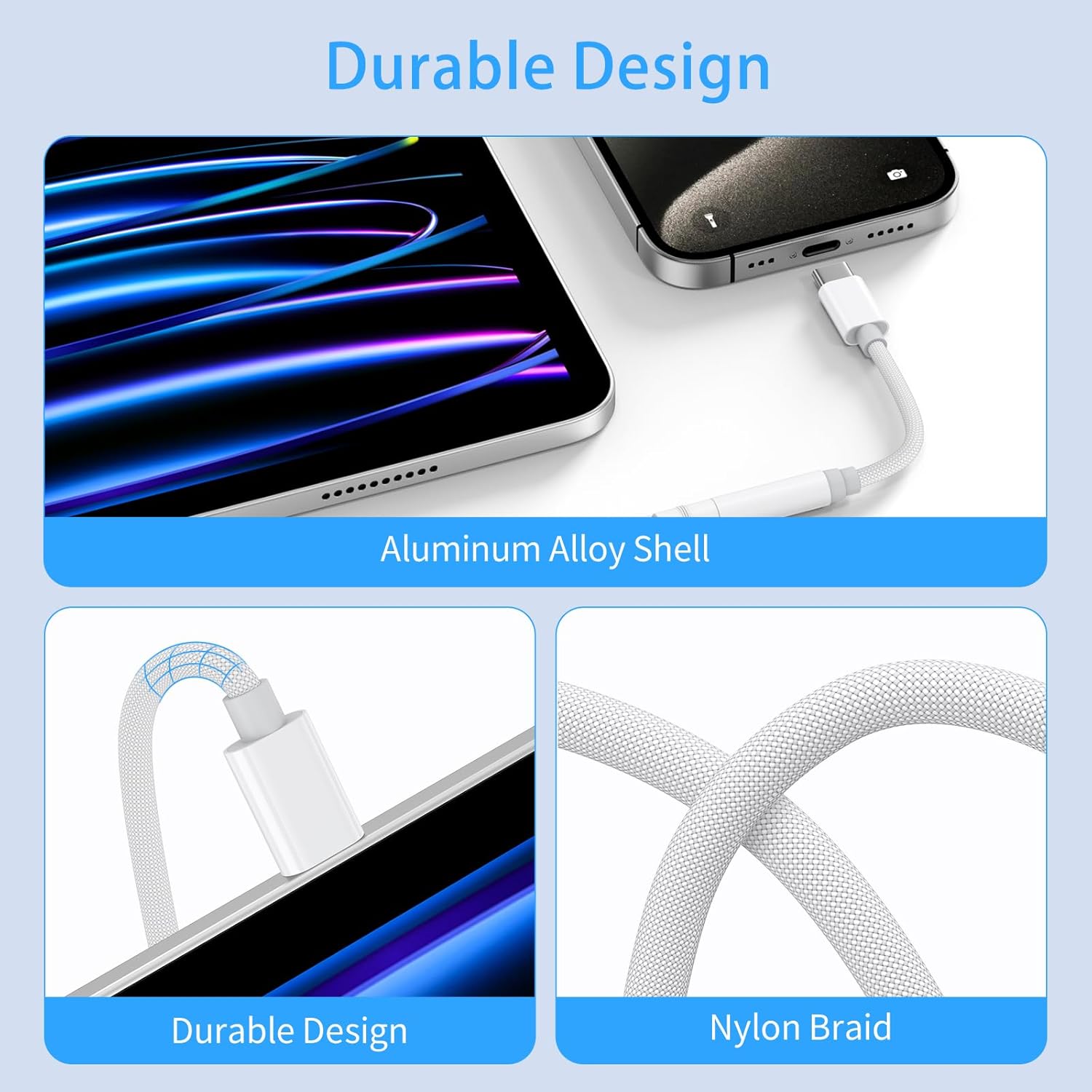 USB-C to 3.5mm Headphone Adapter, Audio Jack Converter for iPhone & More