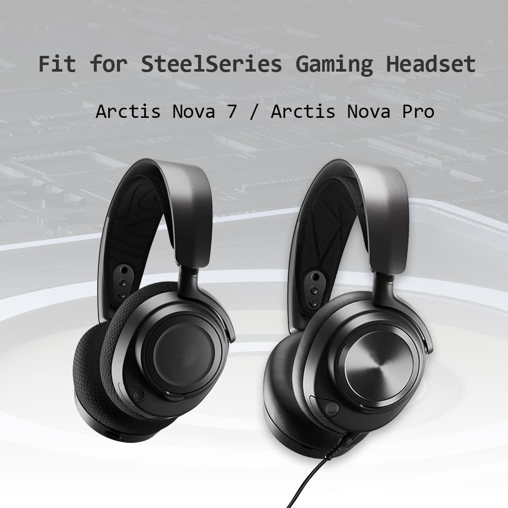 Replacement Audio Cable for SteelSeries Arctis Nova 7 Nova Pro Black