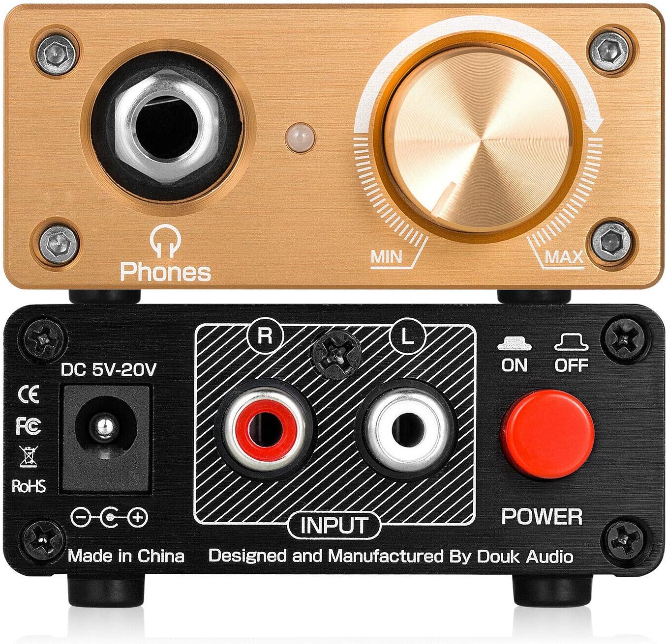 Douk Audio U3 Mini Class A Headphone Amplifier HiFi Stereo Amp 5VB