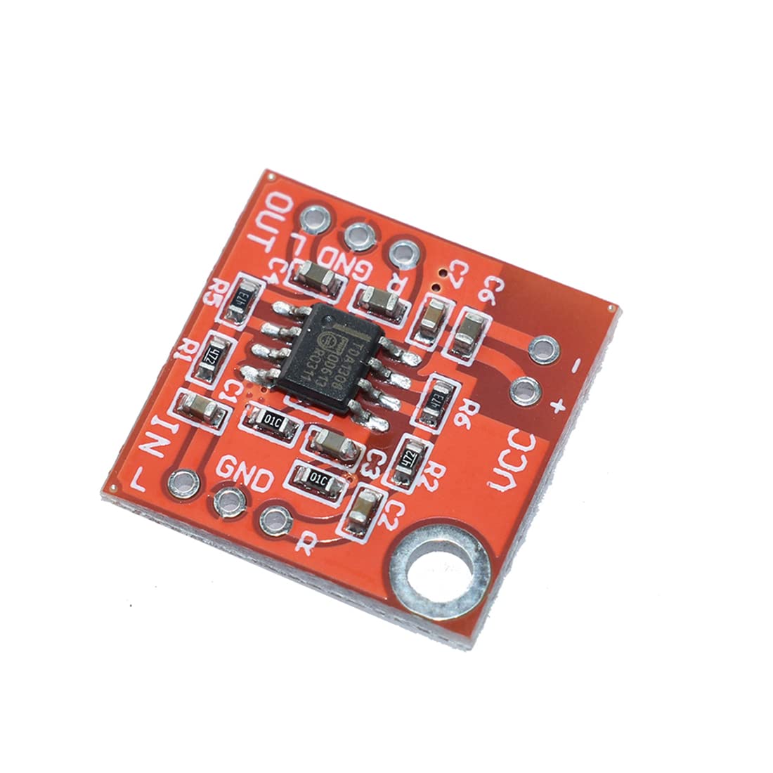 Hailege 5pcs TDA1308 Stereo Headphone Amplifier Board 3V-6V