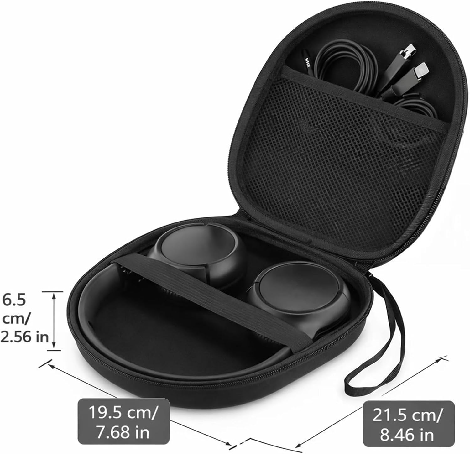 Hard Headphone Case for Sony WH-CH720N/JBL 770NC EVA Travel Bag