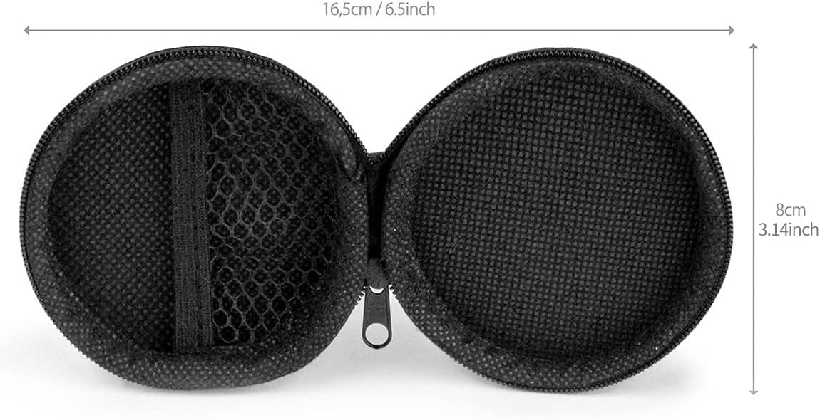 MAS CARNEY Earphone Case Hard Protective Carrying Bag for Headphones