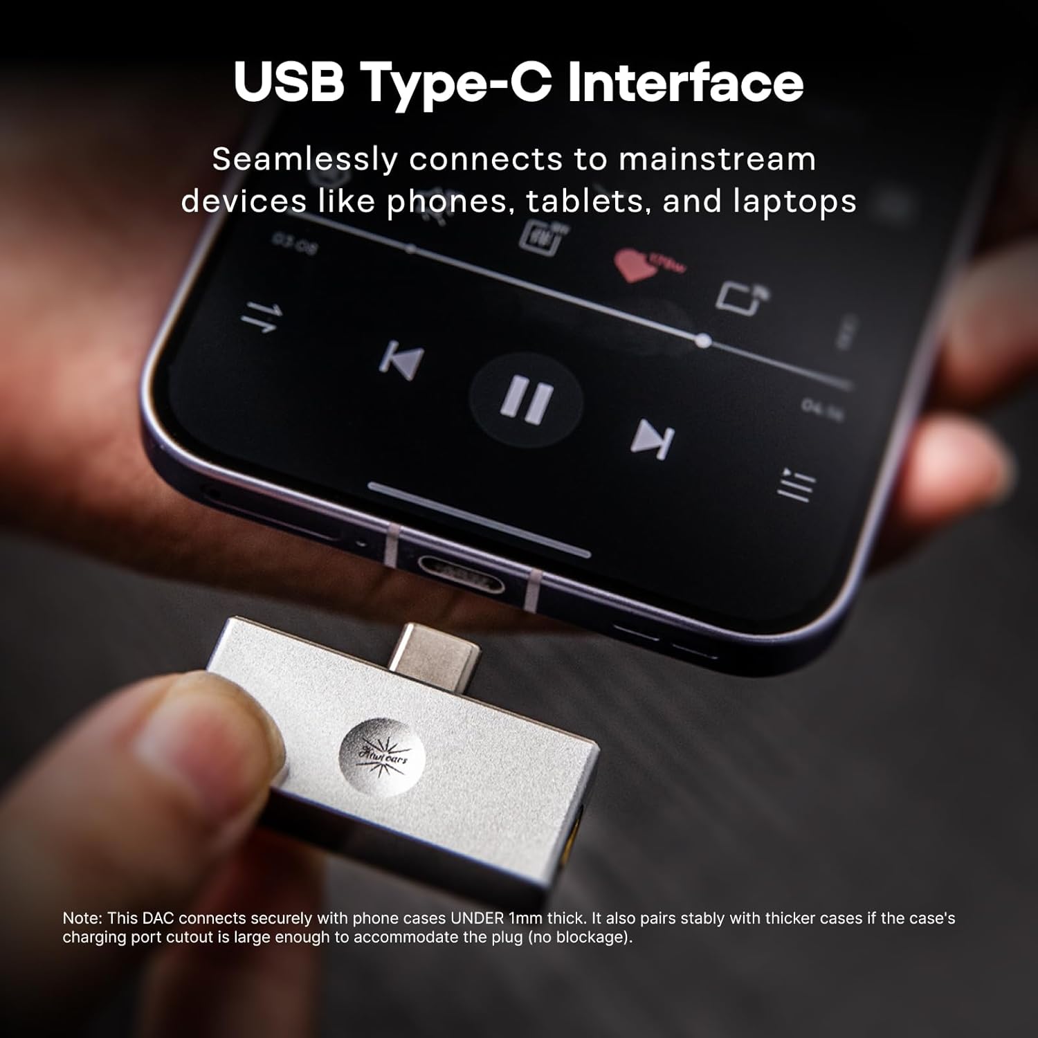 Kiwi Ears Allegro Mini Portable IEM DAC USB-C 3.5/4.4mm HiFi Amp