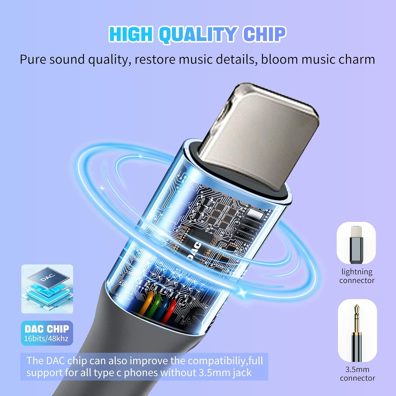 Lightning to 3.5mm AUX Cable 1.2M for iPhone Car Stereo Headphone Adapter Audio Cord iPhone 14 13 12 11 X XR XS 8 7
