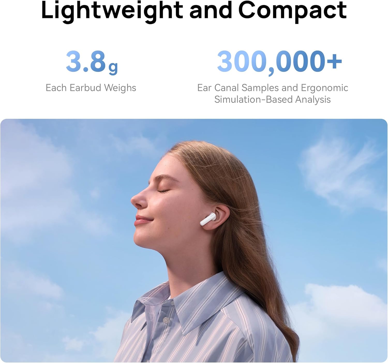 HUAWEI FreeBuds SE 2 Wireless Earbuds, Bluetooth In-Ear, 40H Battery, IP54, Compact Design (White)