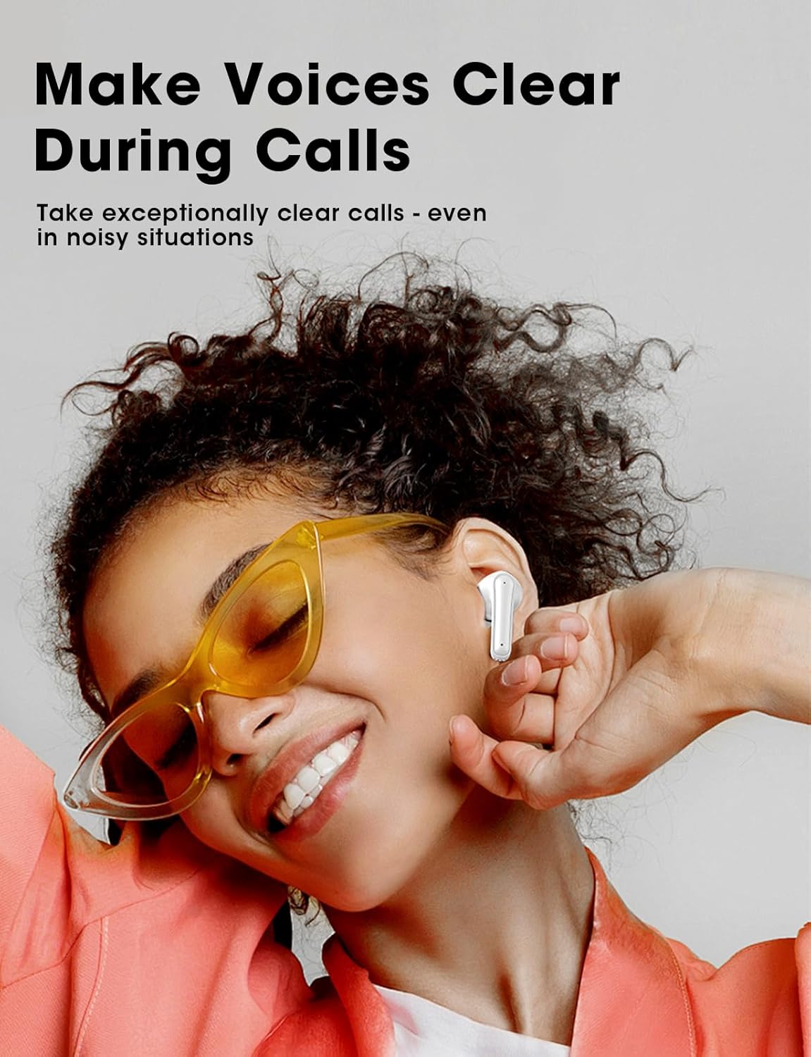 ZZU Wireless Earbuds Bluetooth 5.4, ENC, 48H Playtime, IPX7