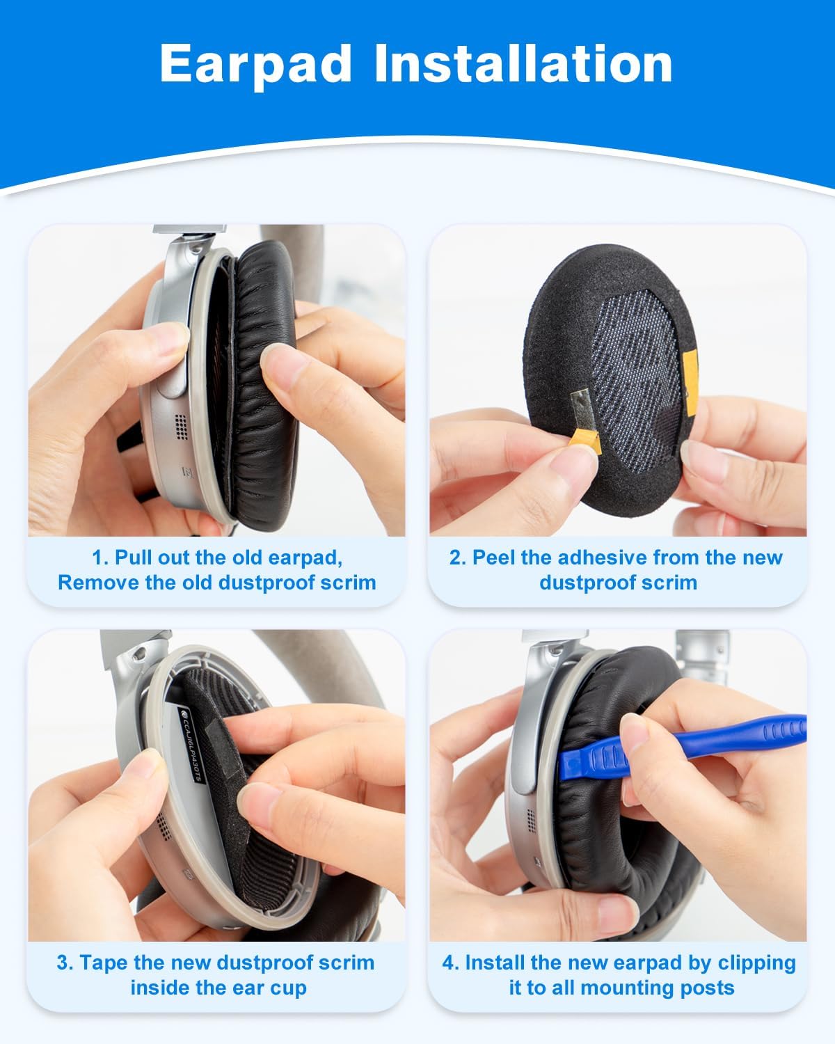 Link Dream Earpads for Bose QC35 II/QC35 QC25 QC15 Headphones