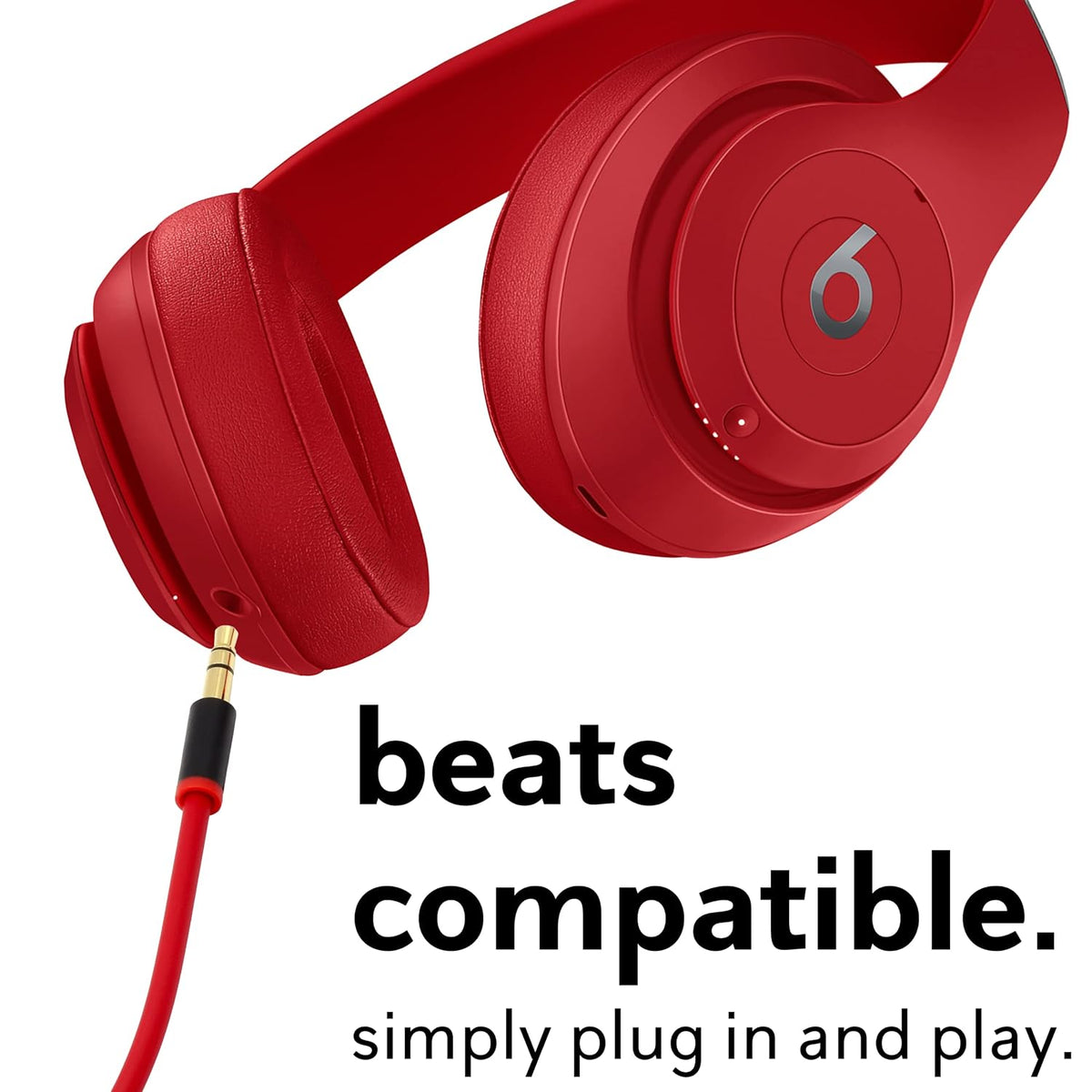 SPARKED Beats Aux Cable 3.5mm Headphone Wire for Studio Solo Pro