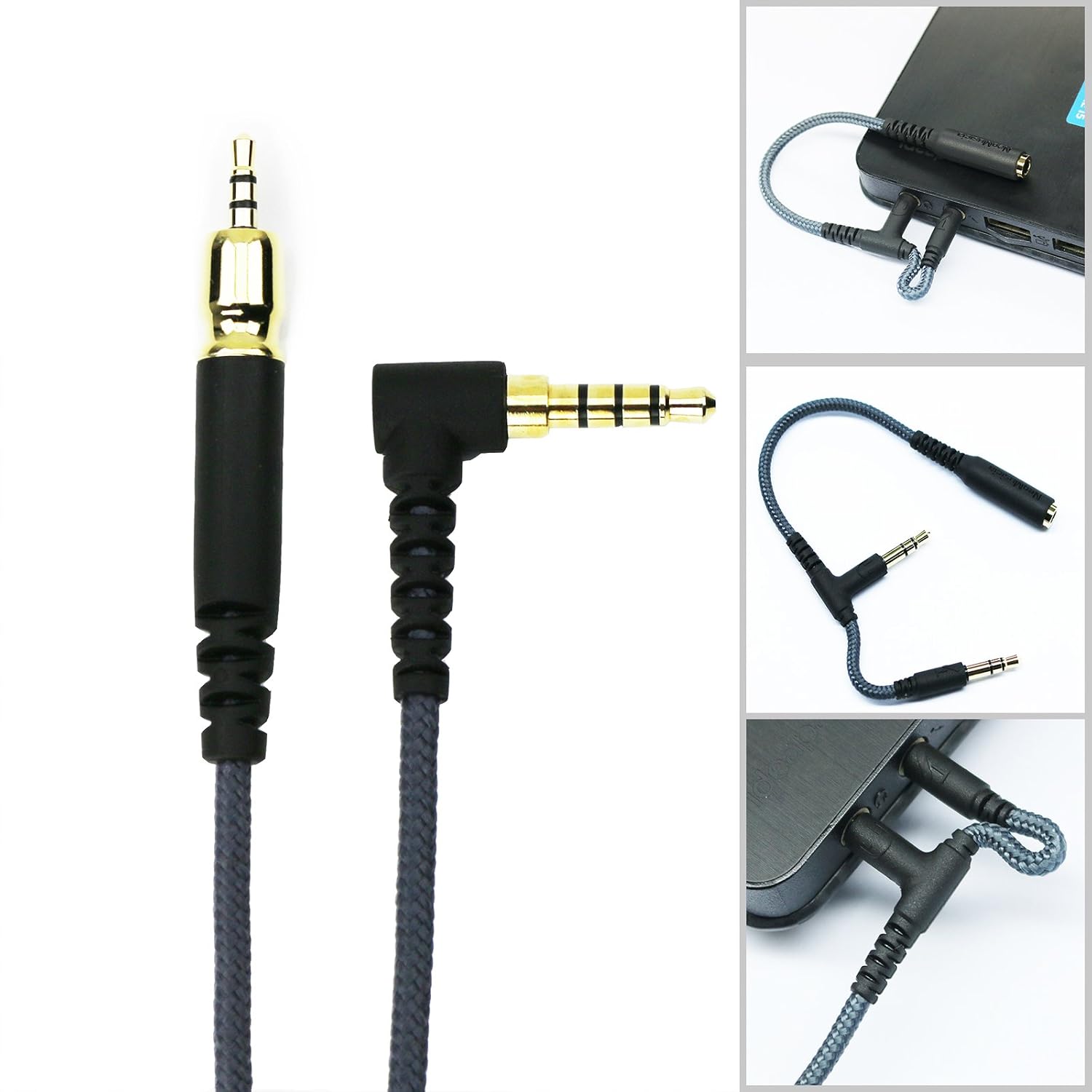 ABLET Replacement Audio Cable for EPOS PC38X GSP H6Pro H3 2m