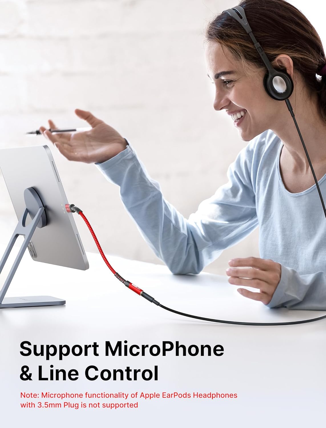 Type C to 3.5mm Headphone Jack Adapter for Phones & Tablets