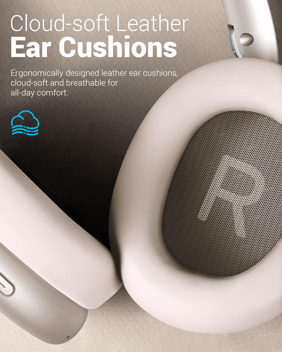 Wireless Bluetooth 5.3 Over Ear Headphones with Noise Canceling HiFi