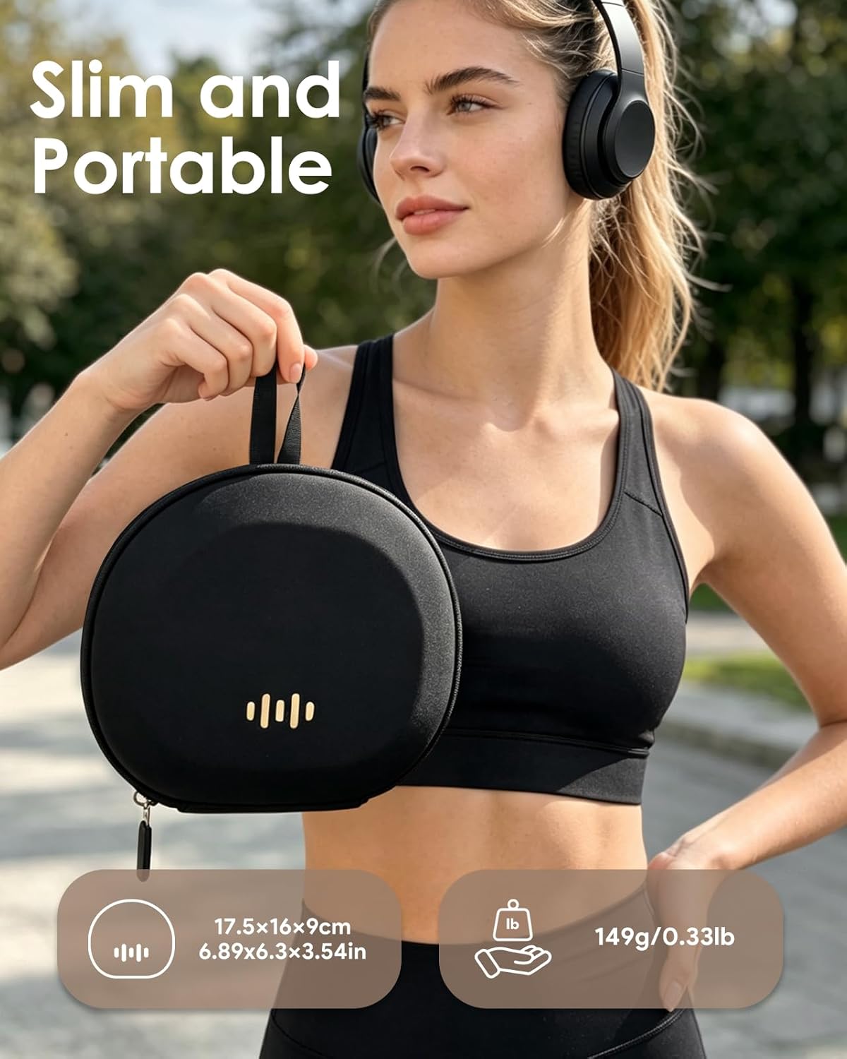 Hard Shell Headphone Case for Anker Q20 Q30 JBL Beats Bose Travel Bag