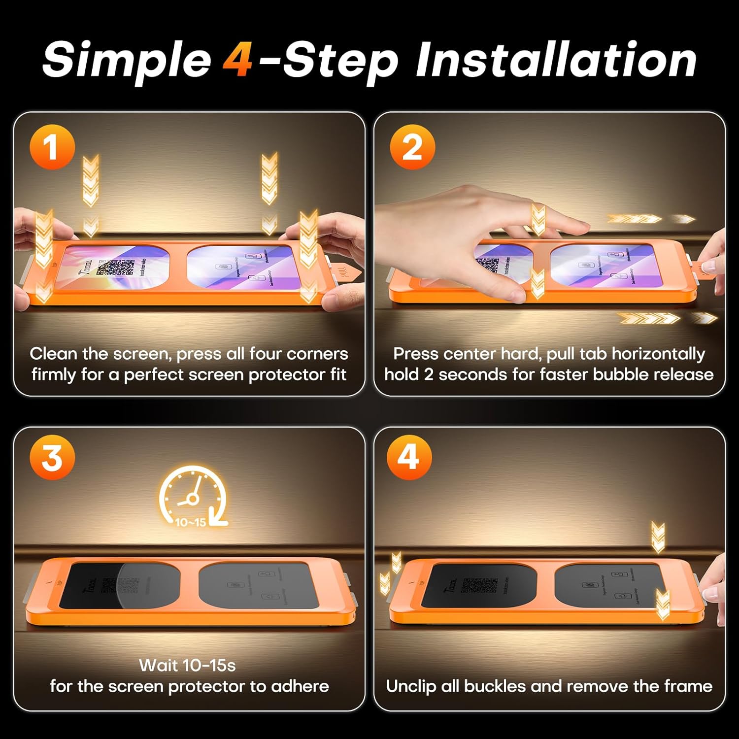 TOCOL 2-Pack Samsung Galaxy S26 Ultra Screen Protector 6.9" HD Glass