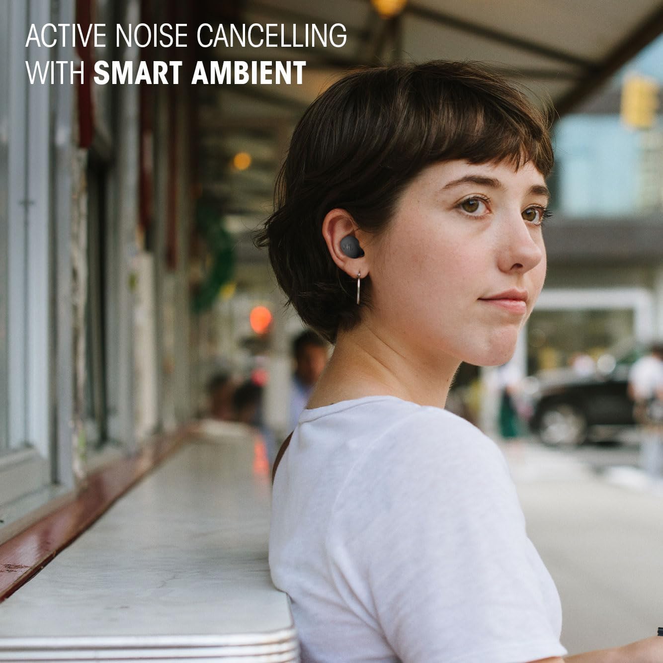 ANC Bluetooth Earbuds with 40H Playtime, IP54 Water Resistant