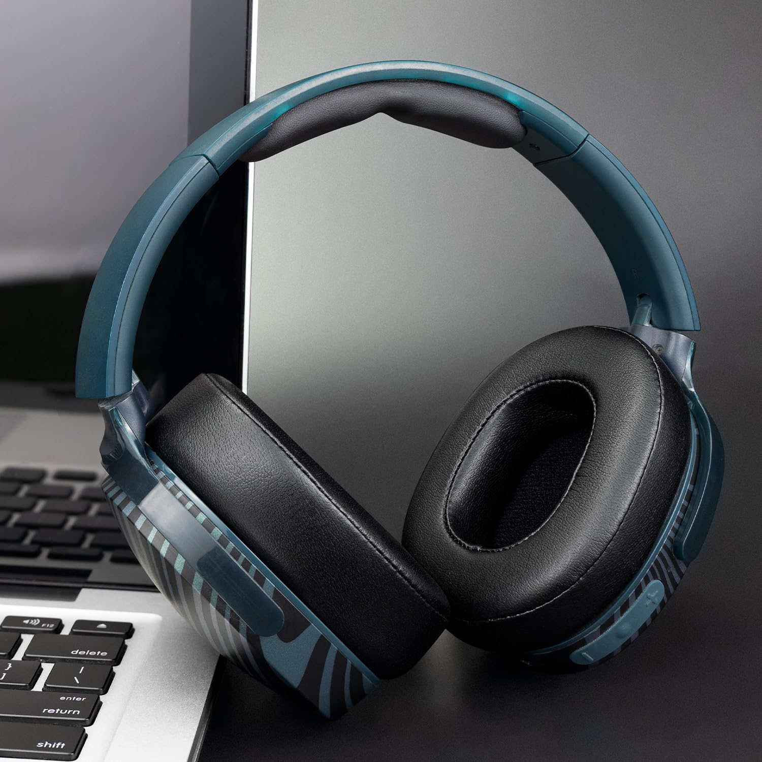 SOULWIT Earpads for Skullcandy Crusher Evo & Hesh ANC Black