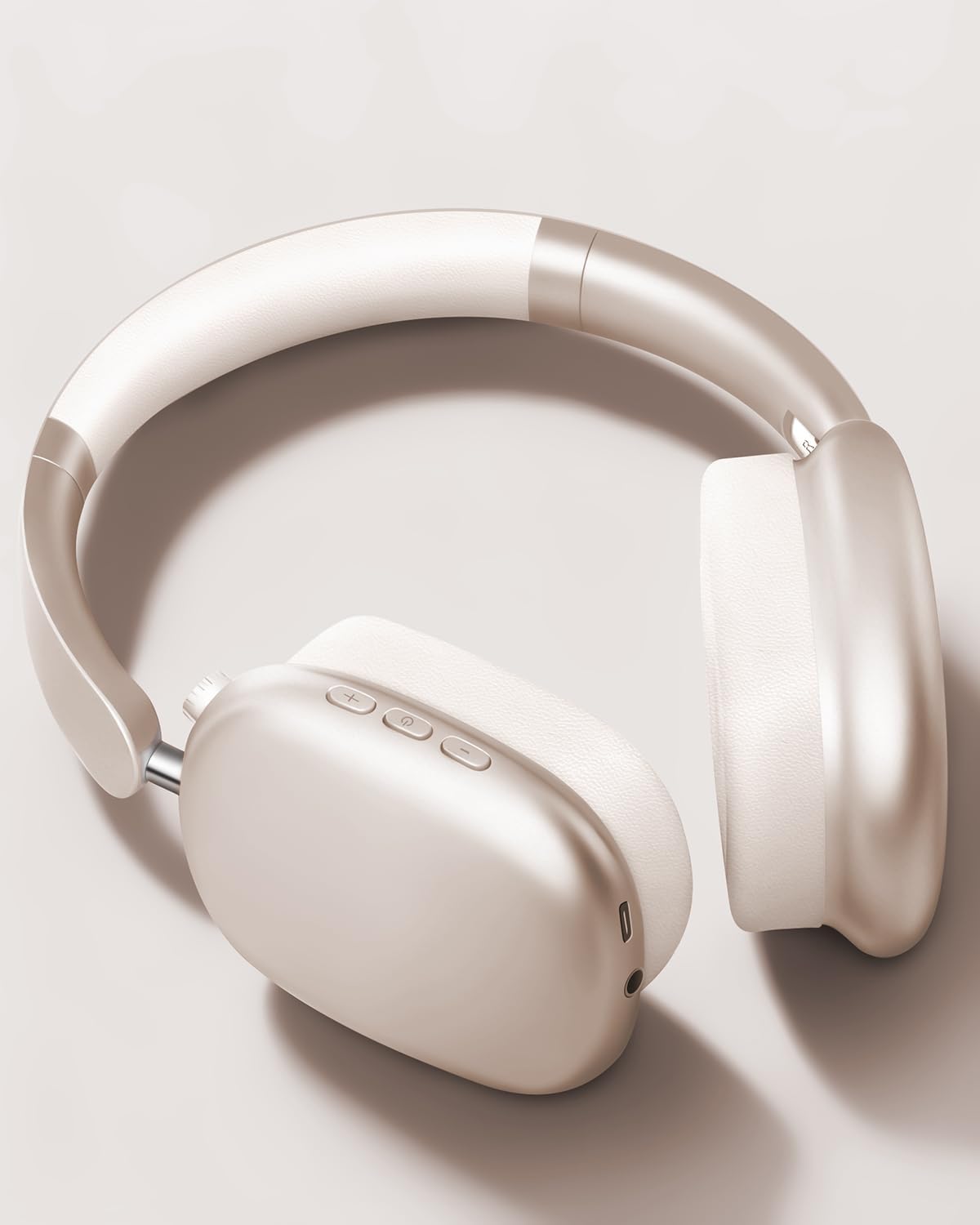 Wireless Bluetooth 5.3 Over Ear Headphones with Noise Canceling HiFi