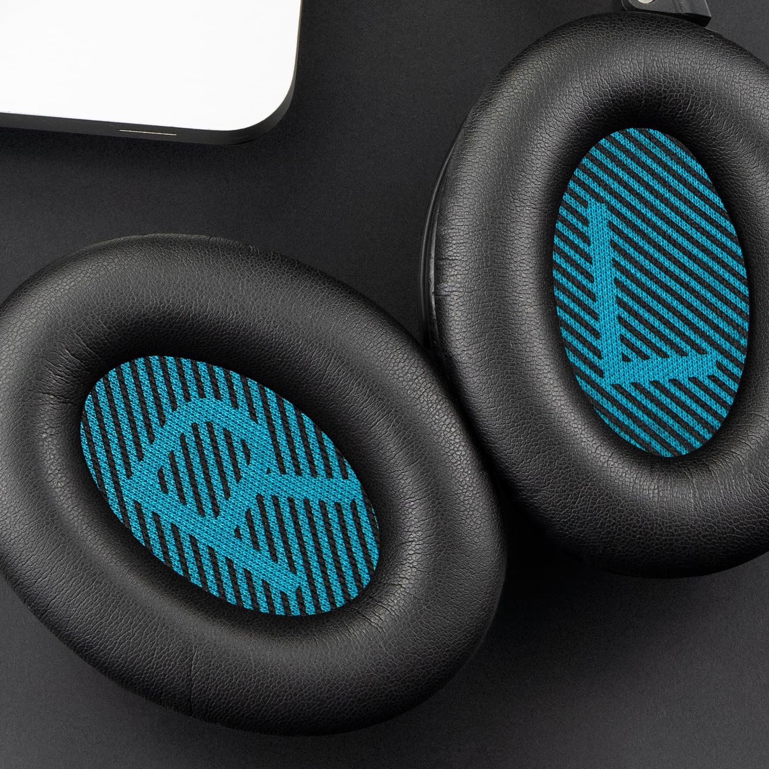 SoloWIT Earpads for Bose QC15/QC25/QC35, QC2, AE2 - Black/Blue